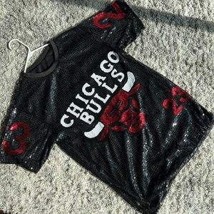 Chicago Bulls Sequin Dress